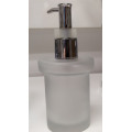 Manual Glass Bottle Soap Dispenser For Bathroom