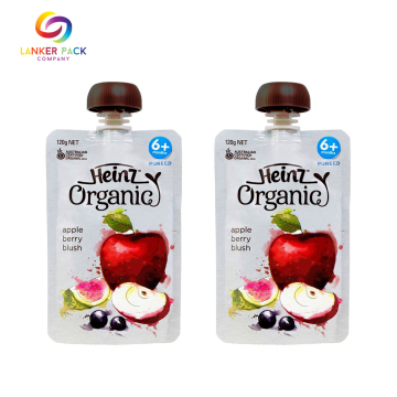 Laminated Plastic Air Proof Spout Pouch
