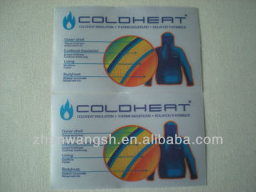 Garment Wash Care Label/clothing wash care label