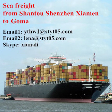 Shantou best sea freight rates to Goma