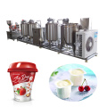 Complete Stired Set Yogurt Processing Line Plant