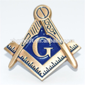 2014 wholesale custom masonic metal lapel pin