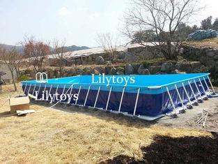 Commercial Adults Party Metal Frame Swimming Pools For Wate
