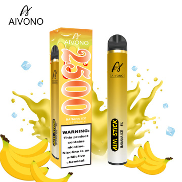 OEM AIVONO AIM Stick 2500 Puff descartáveis ​​Vapes