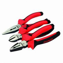 Pliers (Combination, Side Cutting & Long Nose Plier), Black Phosphate Finishing Helps for Anti Rust