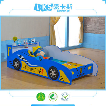 Hot selling comfortable kids car shape bed