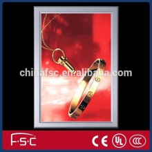 led lighted picture snap frames as light box