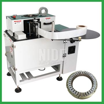 Three phase motor stator paper insertion equipment