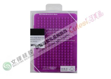 Purple Ipad Silicone Cases Ipad Mini Smart Cover Non-slip
