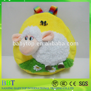 plush cute sheep backpack toys