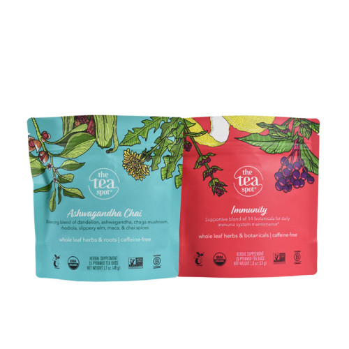 Pack de thé à thé durable Bio en feuille de thé à feuilles