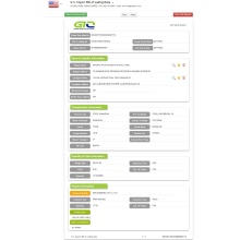 Optical Fiber Cable Data ng Pag-import ng USA