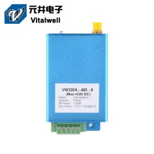 VW320A 433MHz RF Transceiver Module with RS485 and Ethernet Modbus Gateway
