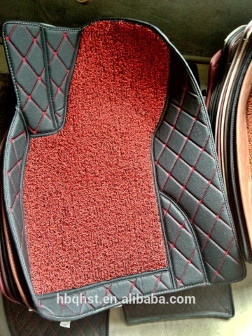 car decoration red/brown/begin/black/grey car carpet