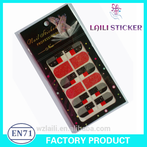 Nail sticker / nail polish sticker / nail art stencil sticker
