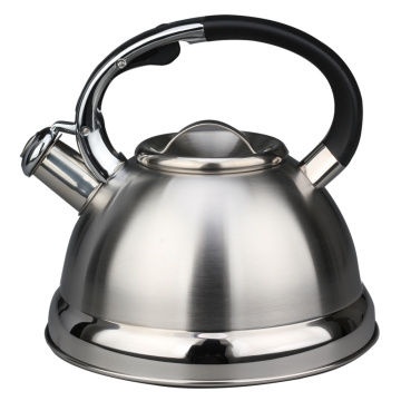 Silver Stainless Steel Whistling Kettle