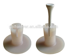 tri-fork rubber golf training tee