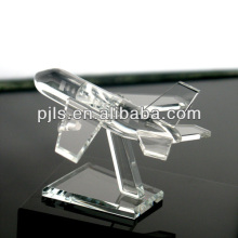 cheap crystal plane sculpture