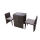 3pc rattan coffee sapce- saving furniture set