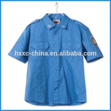Short sleeve military uniform shirt