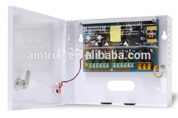 Electricity distribution box cctv power box metal box 12v 5a cctv power backup