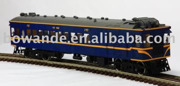O scale train metal model