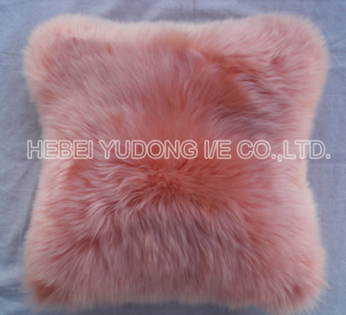 sheepskin cushion & pillow long fur