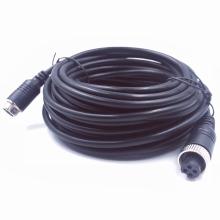 4P Aviation Plug Driving Record Monitoring Extension Cable - Audio+Video+Power Three-in-One