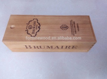 Wine box for packaging