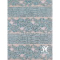 Multicolor Nylon Cotton Lace Fabric