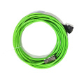 V90 серия фиксированного установки кабеля сервоприводы Серво -зеленые кабели