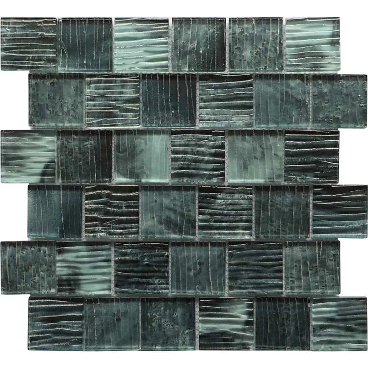 Black Mosaic Glass Mosaic Swimming Pool Crystal Mosaic Tiles