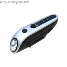 solar flashlight radio & dyanmo LED flashlight