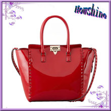 New arrival 2016 hot sale brand china leather handbag