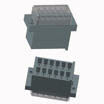 Connecteur d&#39;alimentation de rail de la série 7.5MM 12P DF