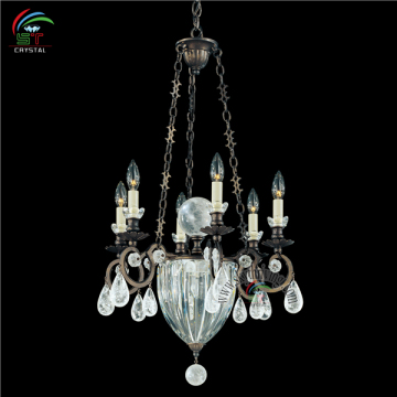 8 Light Vendome chandelier lighting crystal