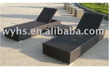 Rattan lounge/ Garden rattan lounge