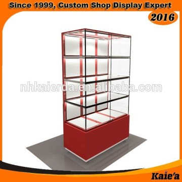 2016 new Glass wall watch display case