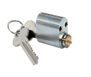 Brass Oval Door Lock Cylinder