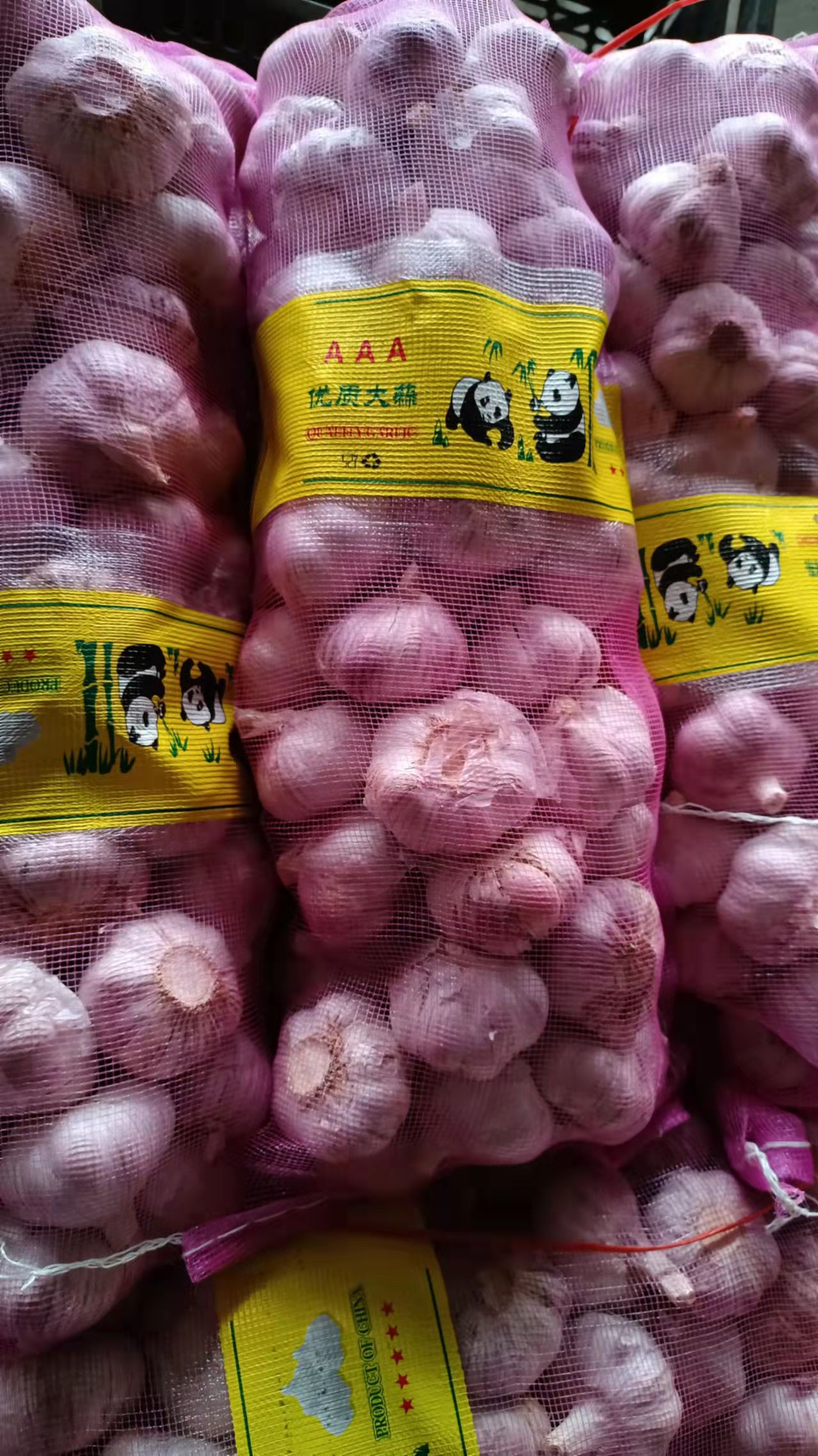 Fresh Crop Chinese White Garlic 5.5-6cm In Small Packing 9