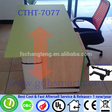 SINOPEC GROUP two legs crank height adjustable office table