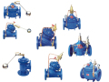 F745X cast iron water Y stept air leval float control valve untuk tangki air