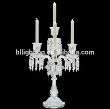 Modern fancy decor crystal candl holder