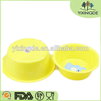 round cheap Attractive and durable plastic cartoon basin