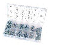 110PC Metric Hydraulic Grease Fitting Assortment (W-8038)