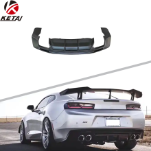 ZL1 RS Style Dual Outlet Rear Diffuser Lip for Chevrolet Camaro 2016-2022