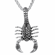 316 Stainless Steel Scorpion Pendant, PT SS 012