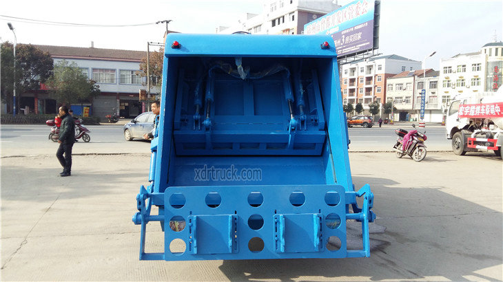 4cbm waste collection truck