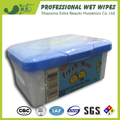 Wholesale Baby Wet Wipes In Plastic Box