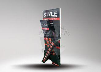 X Fashion Wig Cardboard Advertising Displays / Costume Wig